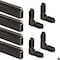 Prime-Line Aluminum Screen Frame Kit, 5/16 Inch x 3/4 Inch x 48 Inch, Bronze (1 Kit) PL 7807 - alternate 1